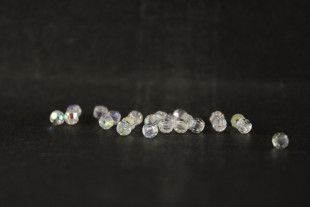 Бусины Чехия "PRECIOSA" бусины 451-19-602 3 мм 24 шт перламутр/crystal AB