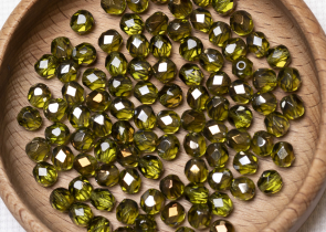 Бусины полированные круглые 6мм 25г (90 штук) 50230/22601 